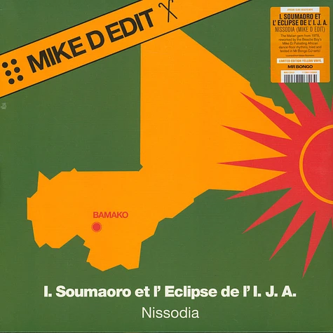 Idrissa Soumaoro Et L´Eclipse De L´Ija - Nissodia Mike D Edit Yellow Vinyl Edition