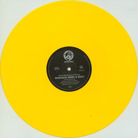 Idrissa Soumaoro Et L´Eclipse De L´Ija - Nissodia Mike D Edit Yellow Vinyl Edition