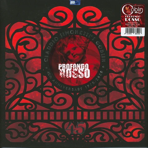 Claudio Simonetti's Goblin - Profondo Rosso 45th Anniversary Splatter White And Red Blood Edition