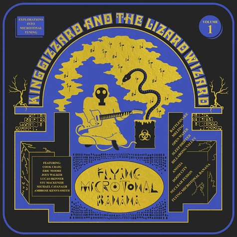 King Gizzard & The Lizard Wizard - Flying Microtonal Banana Record Store Day 2020 Recycled Ecomix Colored Vinyl