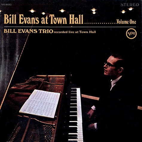 The Bill Evans Trio - Bill Evans At Town Hall (Volume One)