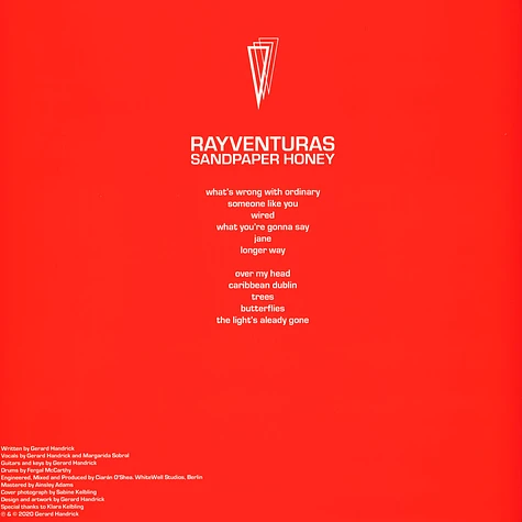Rayventuras - Sandpaper Honey Red / Black Marbled Edition