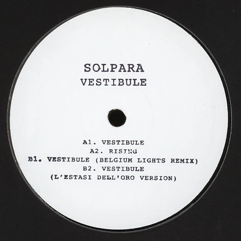 Solpara - Vestibule