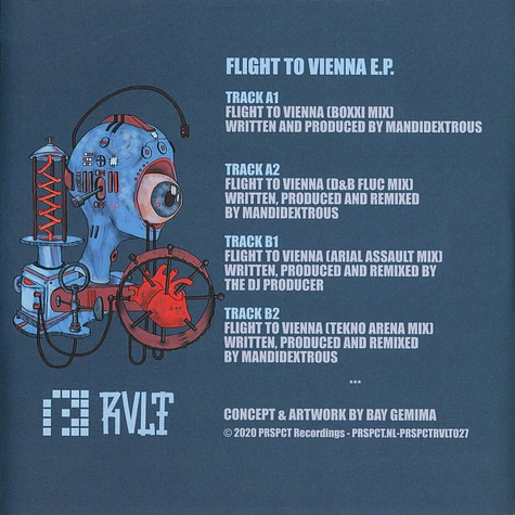 Mandidextrous - The Flight To Vienna & Remixes