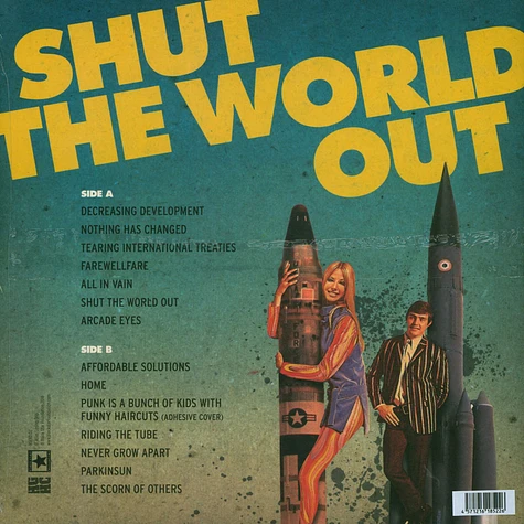 Atlas Losing Grip - Shut The World Out Yellow Vinyl Edition