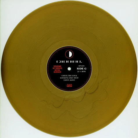 Clipping. - Visions Of Bodies Being Burned Gold Vinyl Edition