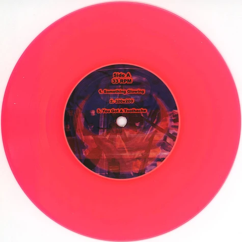 Lemon Demon - Something Glowing Neon Red Vinyl Edition