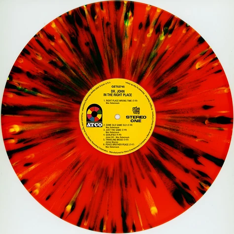 Dr. John - In The Right Place Splatter Vinyl Edition