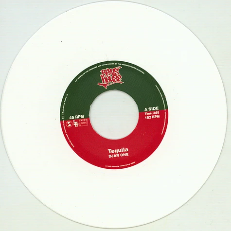 Djar One - Tequila / I'm A Believer White Vinyl Edition
