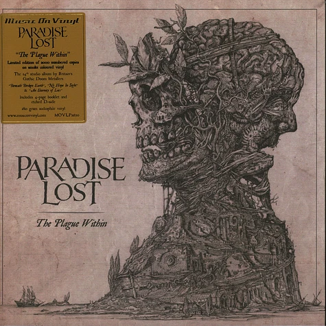 Paradise Lost - Plague Within Limited Numbered Smokey Colored Vinyl Edition