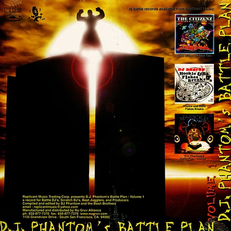 DJ Phantom - DJ Phantom's Battle Plan - Volume 1