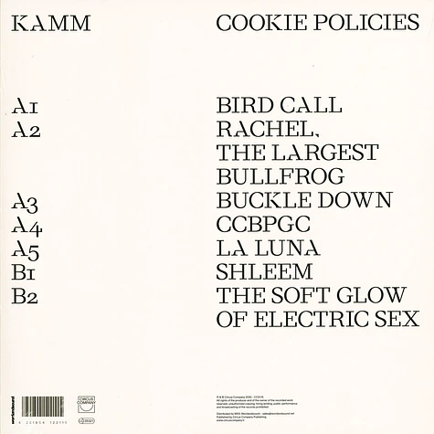 Kamm - Cookie Policies