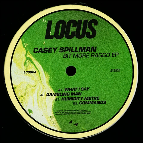 Casey Spillman - Bit More Raggo EP
