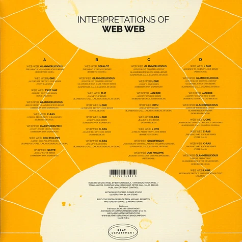 Web Web - Interpretations Of Web Web Colored Vinyl Edition