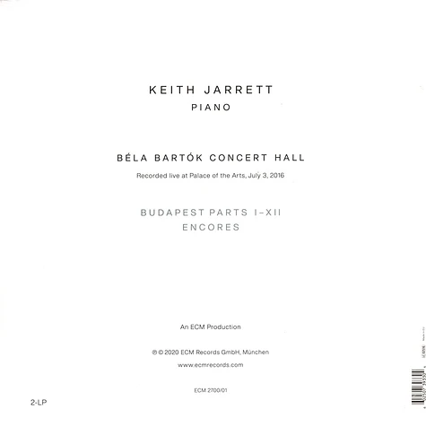 Keith Jarrett - Budapest Concert