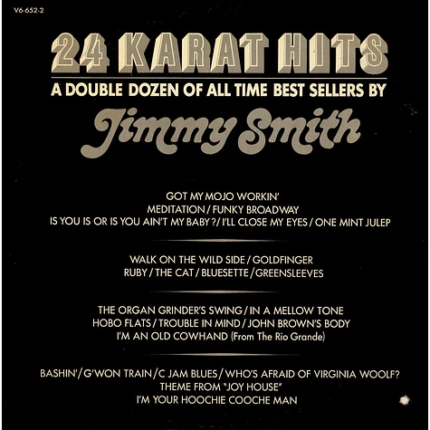 Jimmy Smith - 24 Karat Hits