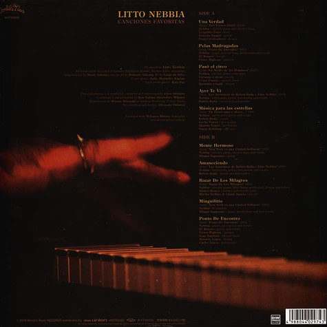 Litto Nebbia - Canciones Favoritas