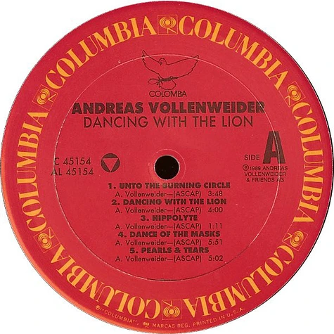 Andreas Vollenweider - Dancing With The Lion