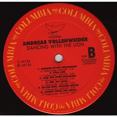 Andreas Vollenweider - Dancing With The Lion