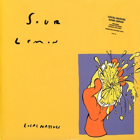 Local Natives - Sour Lemon Blue Vinyl Edition