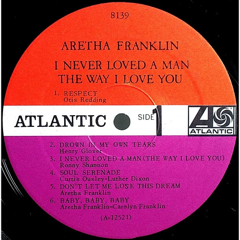 Aretha Franklin - I Never Loved A Man The Way I Love You