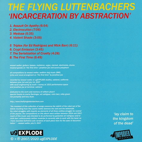 The Flying Luttenbachers - Incarceration By Abstraction