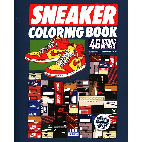 Alexander Rosso - Sneaker Coloring Book