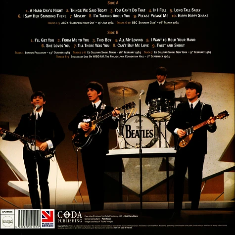 The Beatles - Greatest Hits Live On Air 1963-64 Brown Vinyl Edition