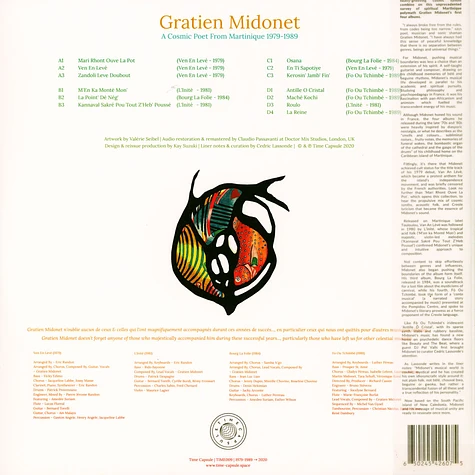 Gratien Midonet - A Cosmic Poet From Martinique (1979-1989)