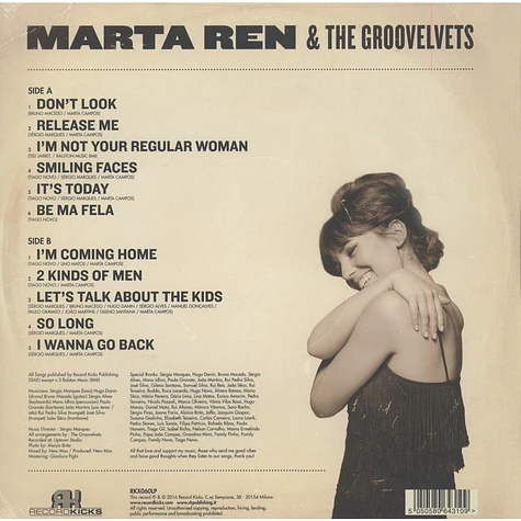 Marta Ren & The Groovelvets - Stop Look Listen