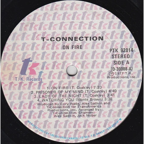 T-Connection - On Fire