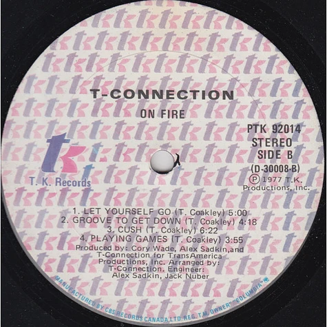 T-Connection - On Fire