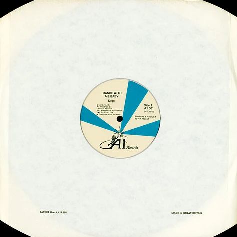 Dego - Dance With Me Baby / General Dub