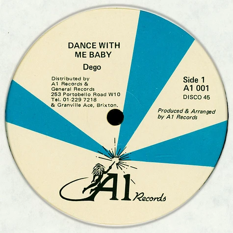 Dego - Dance With Me Baby / General Dub
