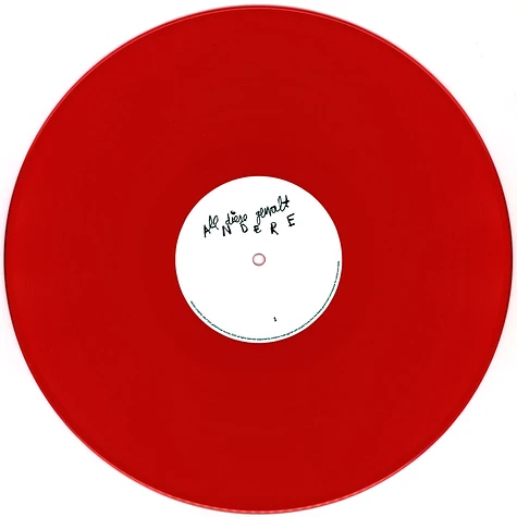 All diese Gewalt - Andere Red Vinyl Edition