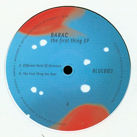 Barac - The First Thing EP