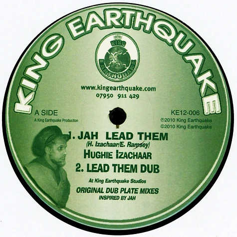 Hughie Izachaar - Jah Lead Them, Dub / Rough Road, Dub