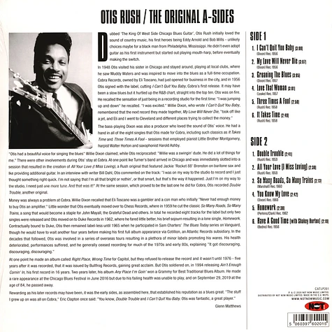 Otis Rush - Original A-Sides