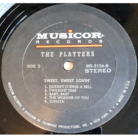 The Platters - Sweet, Sweet Lovin'