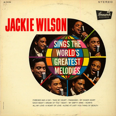 Jackie Wilson - Jackie Wilson Sings The World's Greatest Melodies