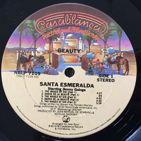 Santa Esmeralda - Beauty