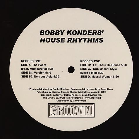 Bobby Konders - House Rhythms