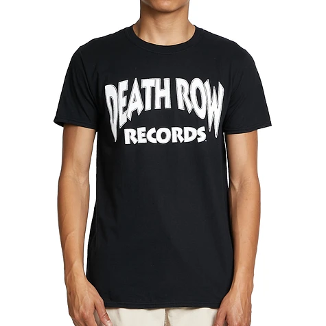 Death Row Records Death Row Logo T Shirt Black HHV