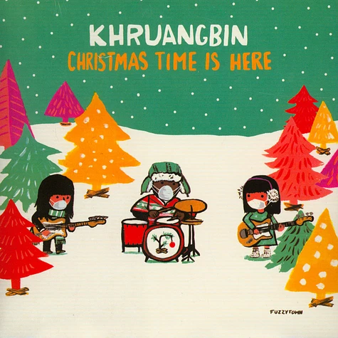 Khruangbin - Christmas Time Is Here Red Vinyl Edition