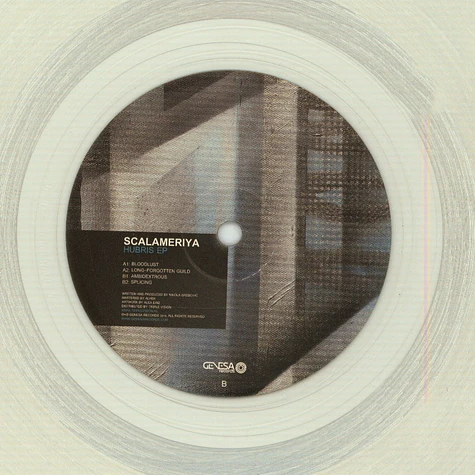 Scalameriya - Hubris EP Clear Vinyl Edition