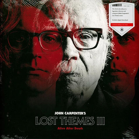 John Carpenter - Lost Themes III - Alive After Death Red Vinyl Edition