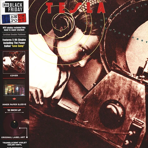 Tesla - The Great Radio Controversy Black Friday Record Store Day 2020 Edition