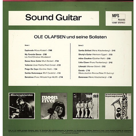 Ole Olafsen Und Seine Solisten - Sound Guitar