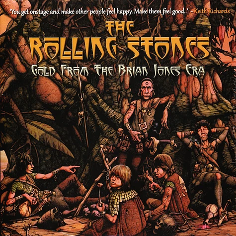 The Rolling Stones - Gold From The Brian Jones Era Splatter Vinyl Edition