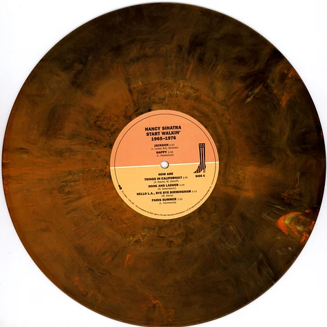 Nancy Sinatra - Start Walkin' 1965-1976 Summer Wine Sunburst Orange Vinyl Edition